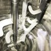 1,200 Ltr Limitech Tank with Top-Mounted Full-Sweep Scraped Surface Mixer